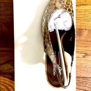 Donald J Pilsner Vero Cuoio Heels 9 1/2